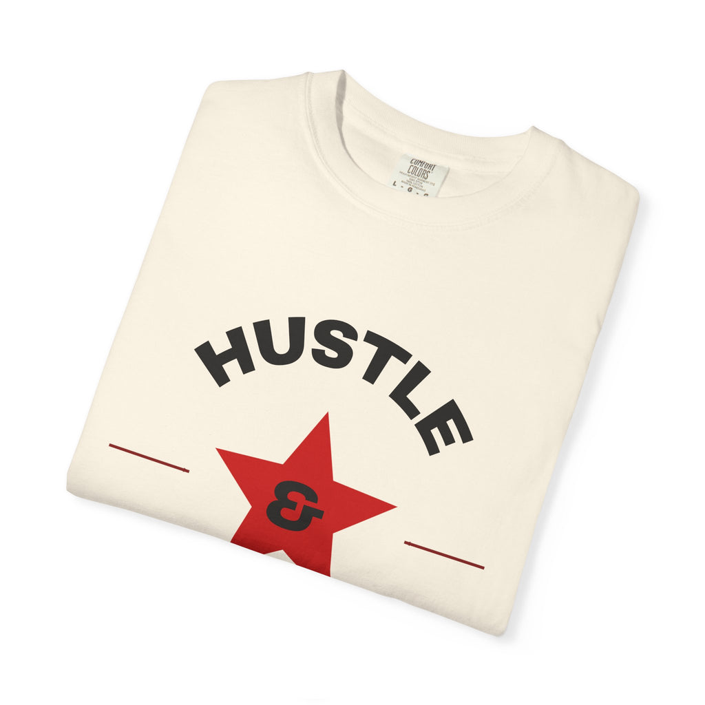 Hustle and Chill Red and Black T-shirt | Streetwear Graphic Tee