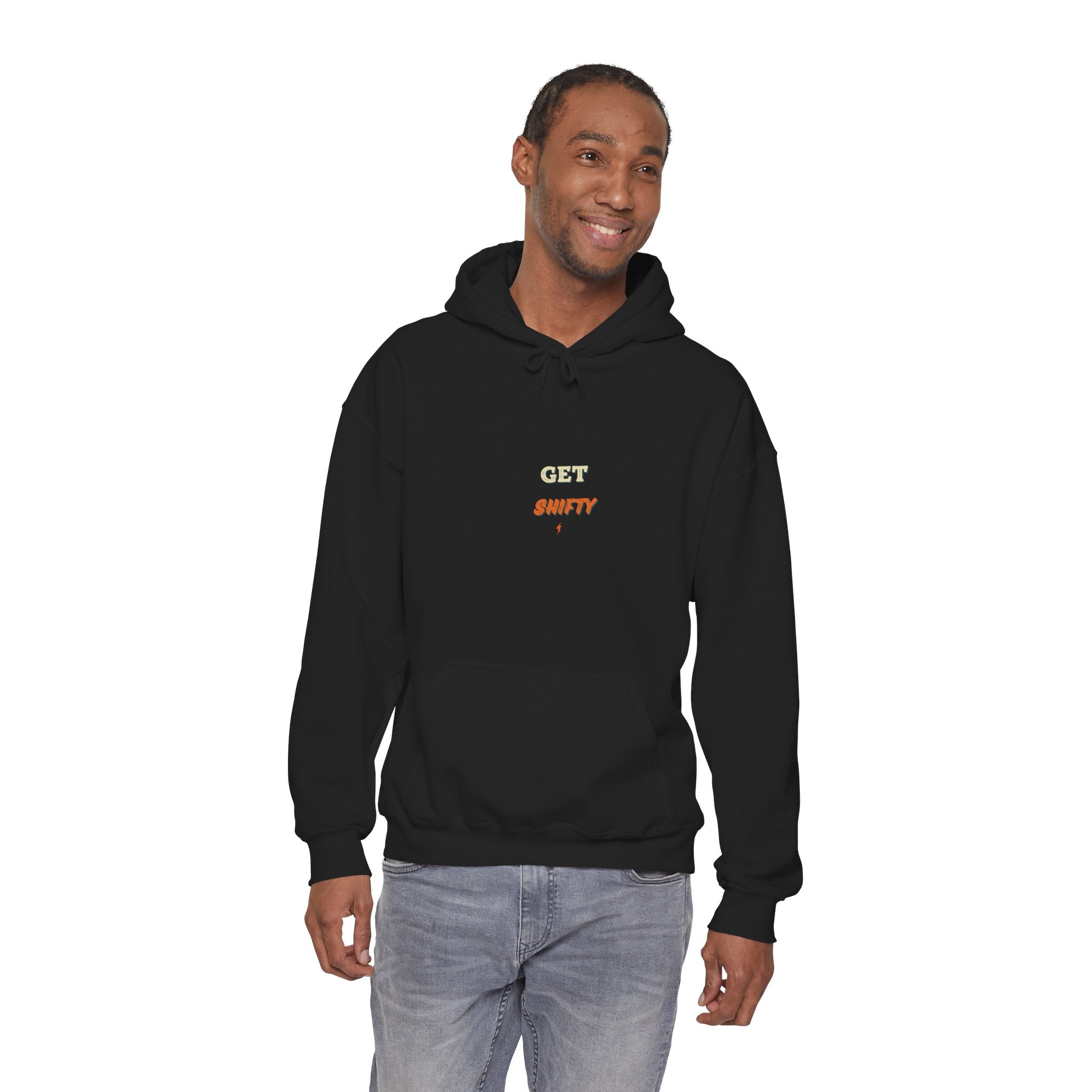 Get Shifty Hoodie — Retro Graphic