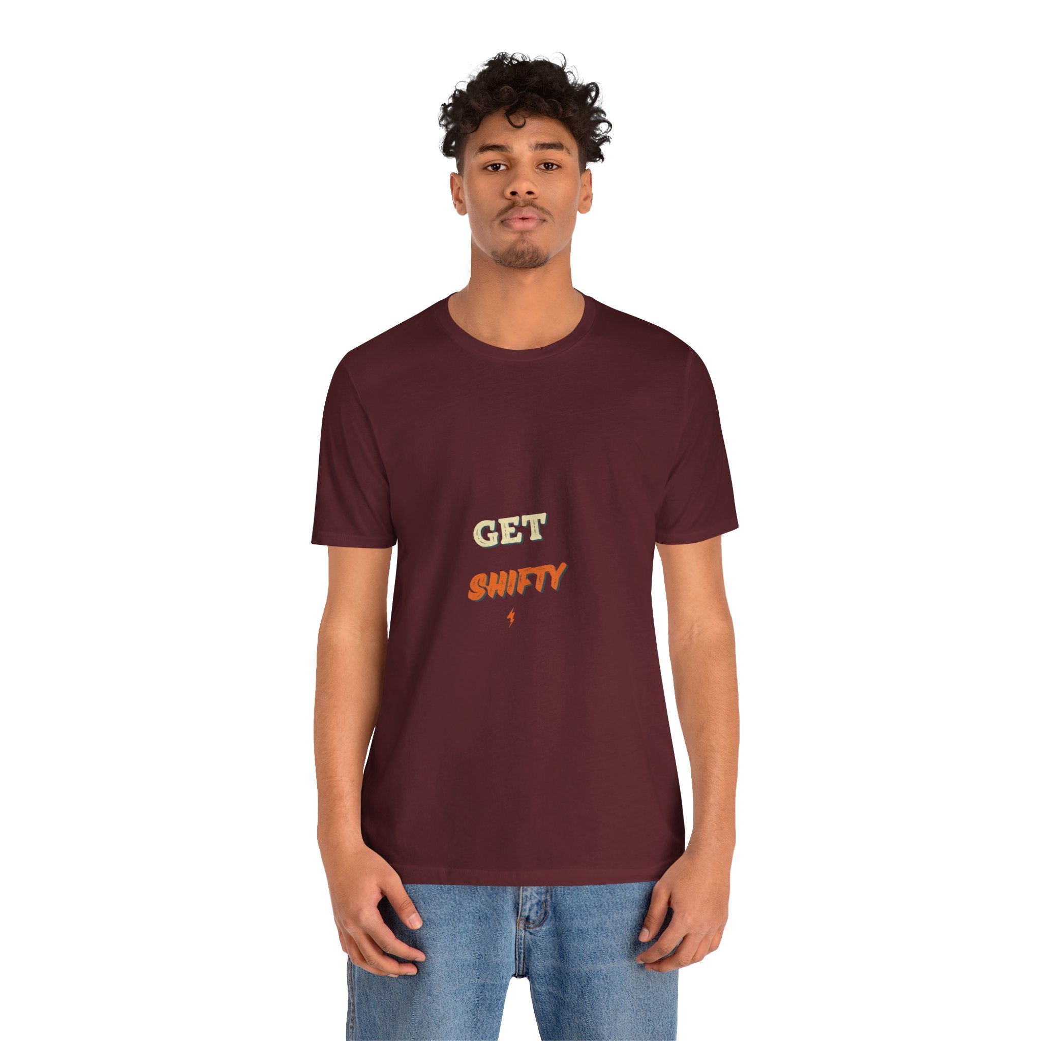 Get Shifty Tee — Retro Graphic