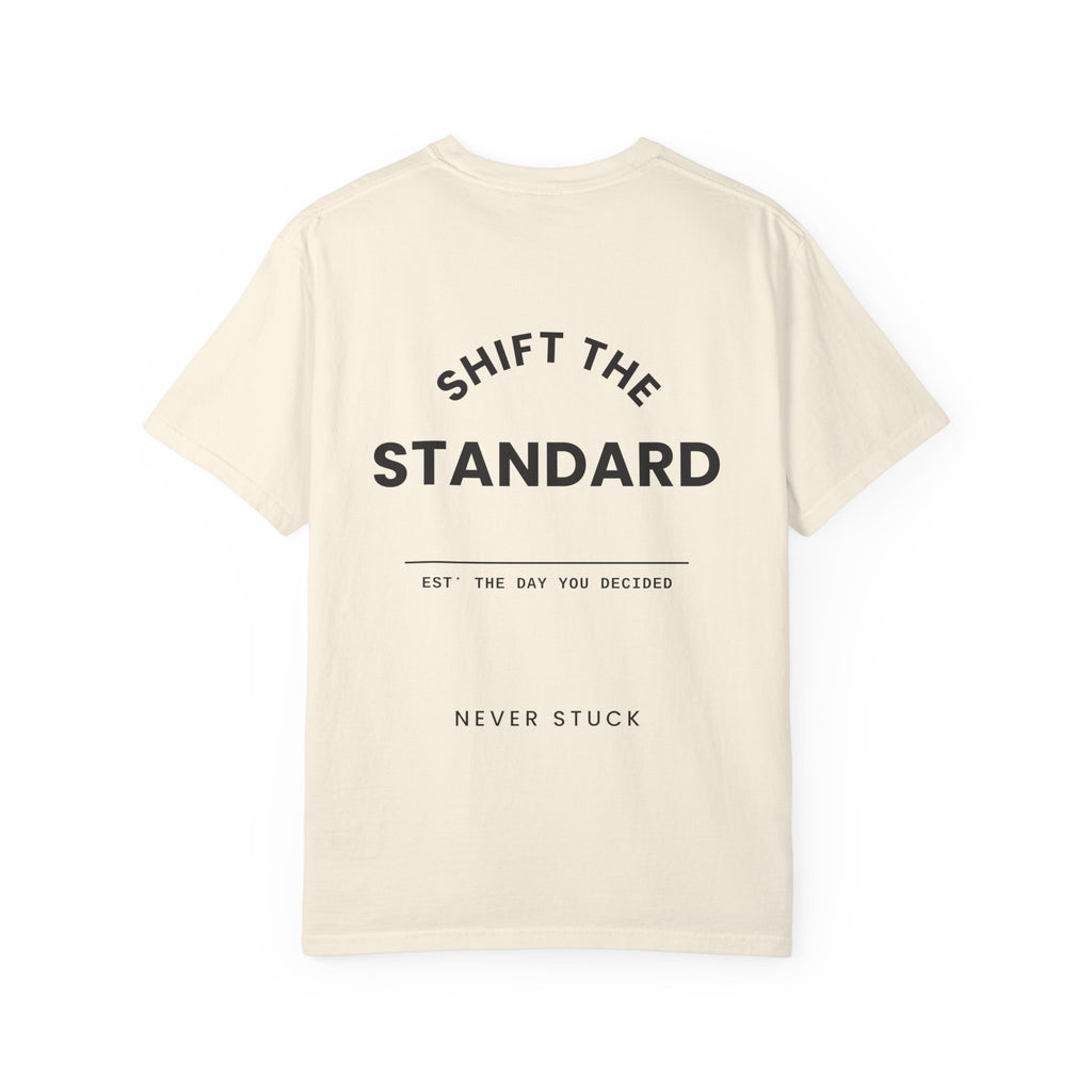 Varsity Wordmark/ Est. The Day You Decided T-shirt