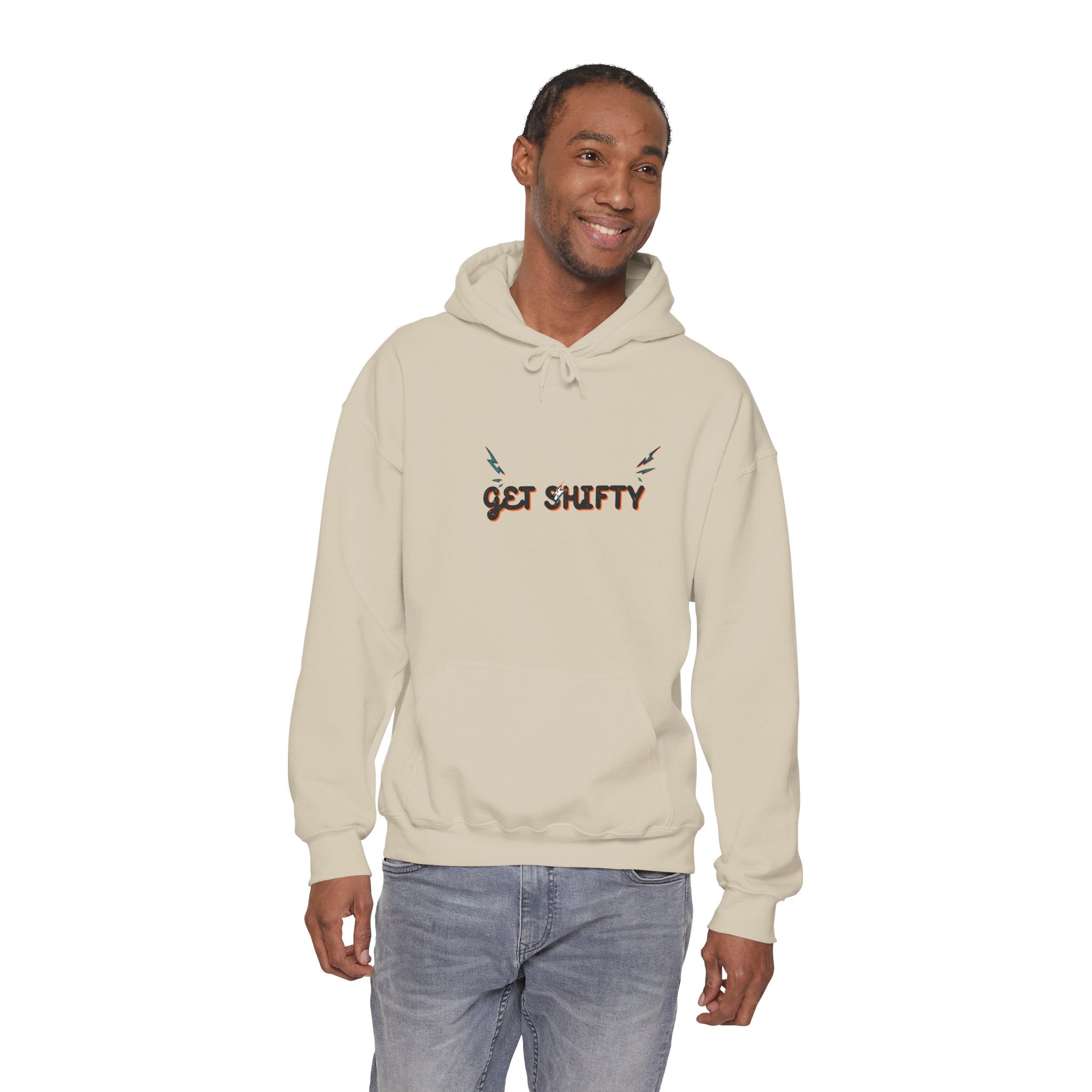 Get Shifty Hoodie — Retro Graphic