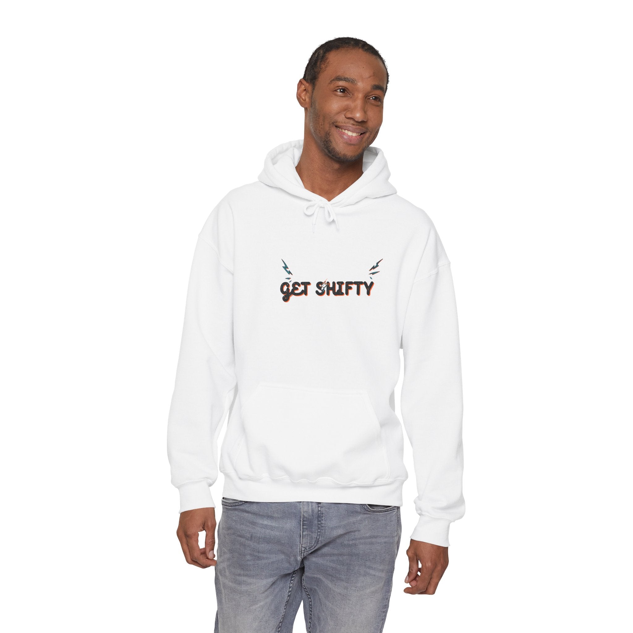 Get Shifty Hoodie — Retro Graphic