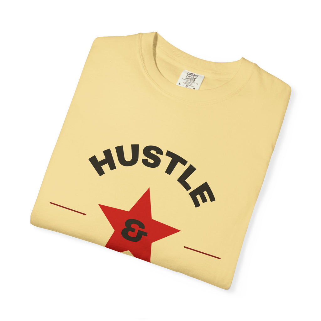 Hustle and Chill Red and Black T-shirt | Streetwear Graphic Tee