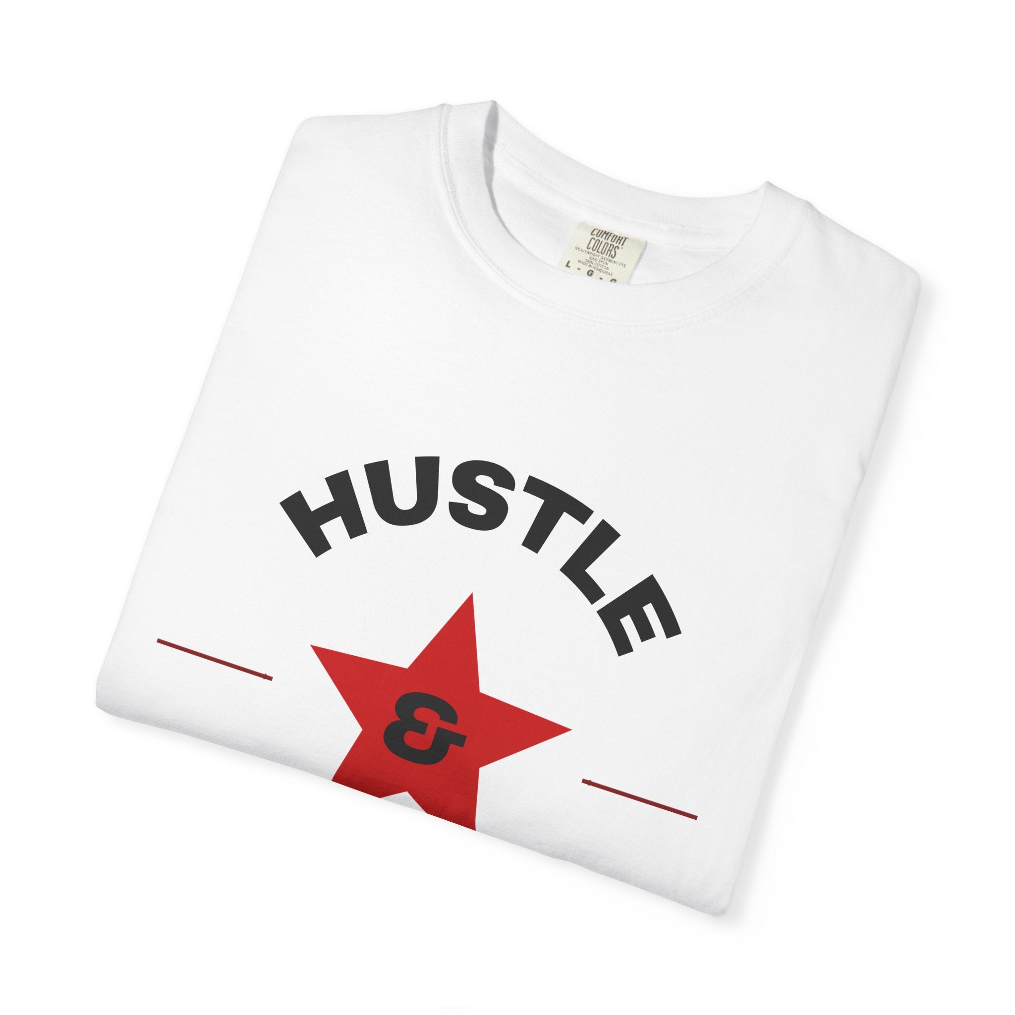 Hustle and Chill Red and Black T-shirt | Streetwear Graphic Tee