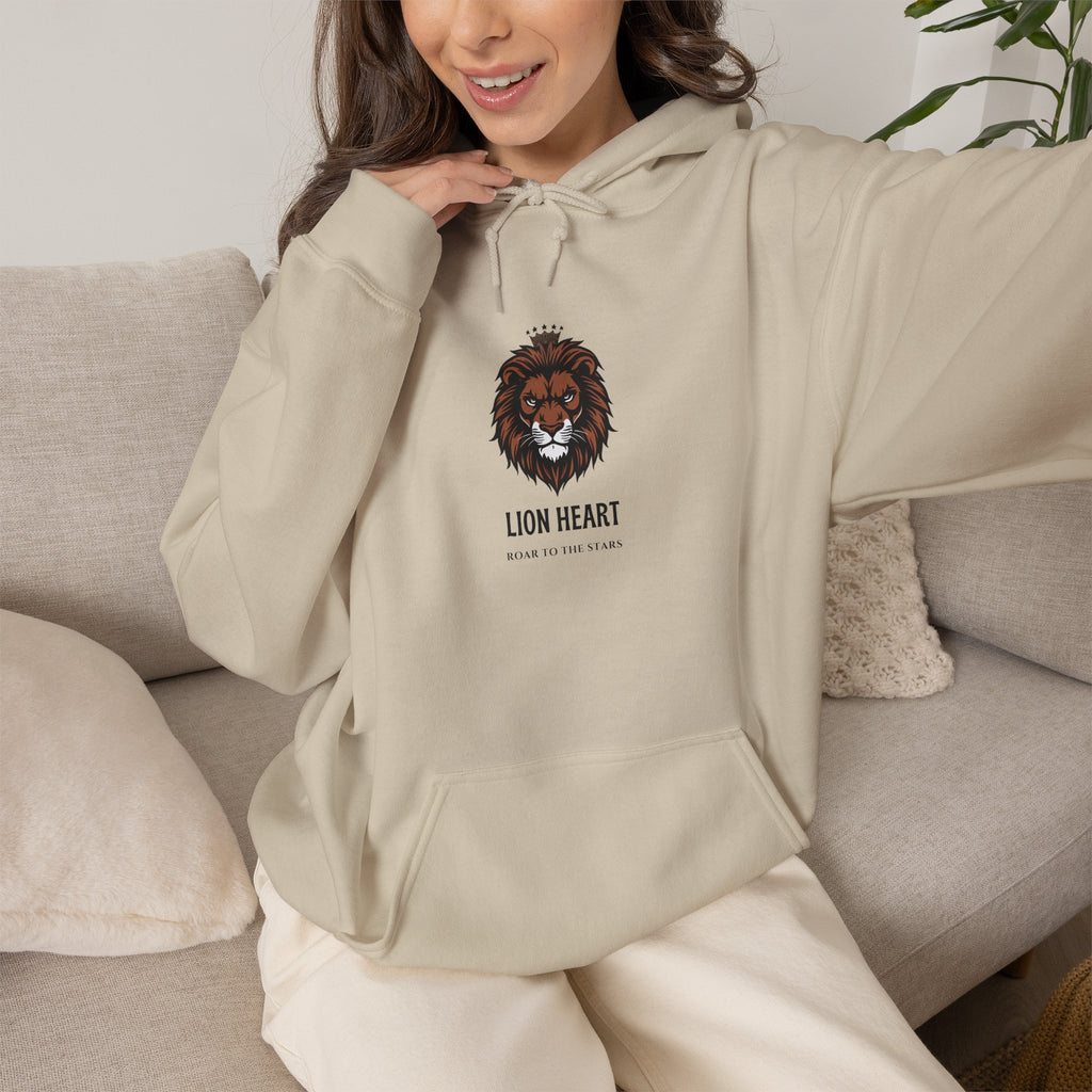 Lion Heart Hoodie — Roar to the Stars
